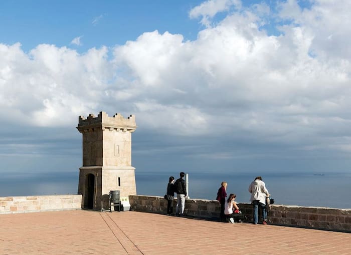 best viewpoints in Barcelona - Mirador Montjuïc Castle